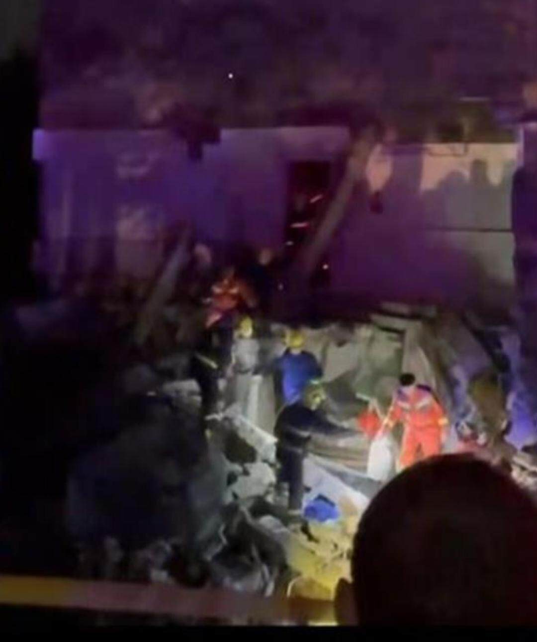 河南沈丘一自建房浴池局部垮塌 致2死3伤