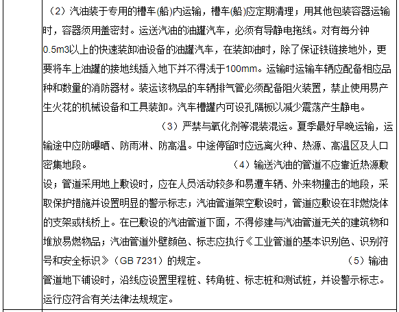 汽油（含甲醇汽油、乙醇汽油）、石脑油安全措施和事故应急处置原则(图3)